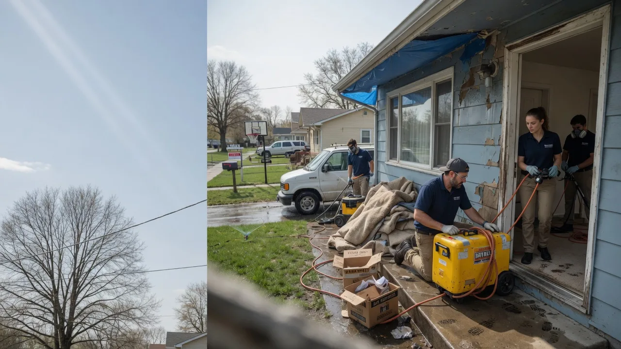 Basement Flood Cleanup in Mcadoo, TX near me